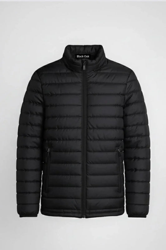 Stand Collar Puffer Jacket For Men's & Woman's