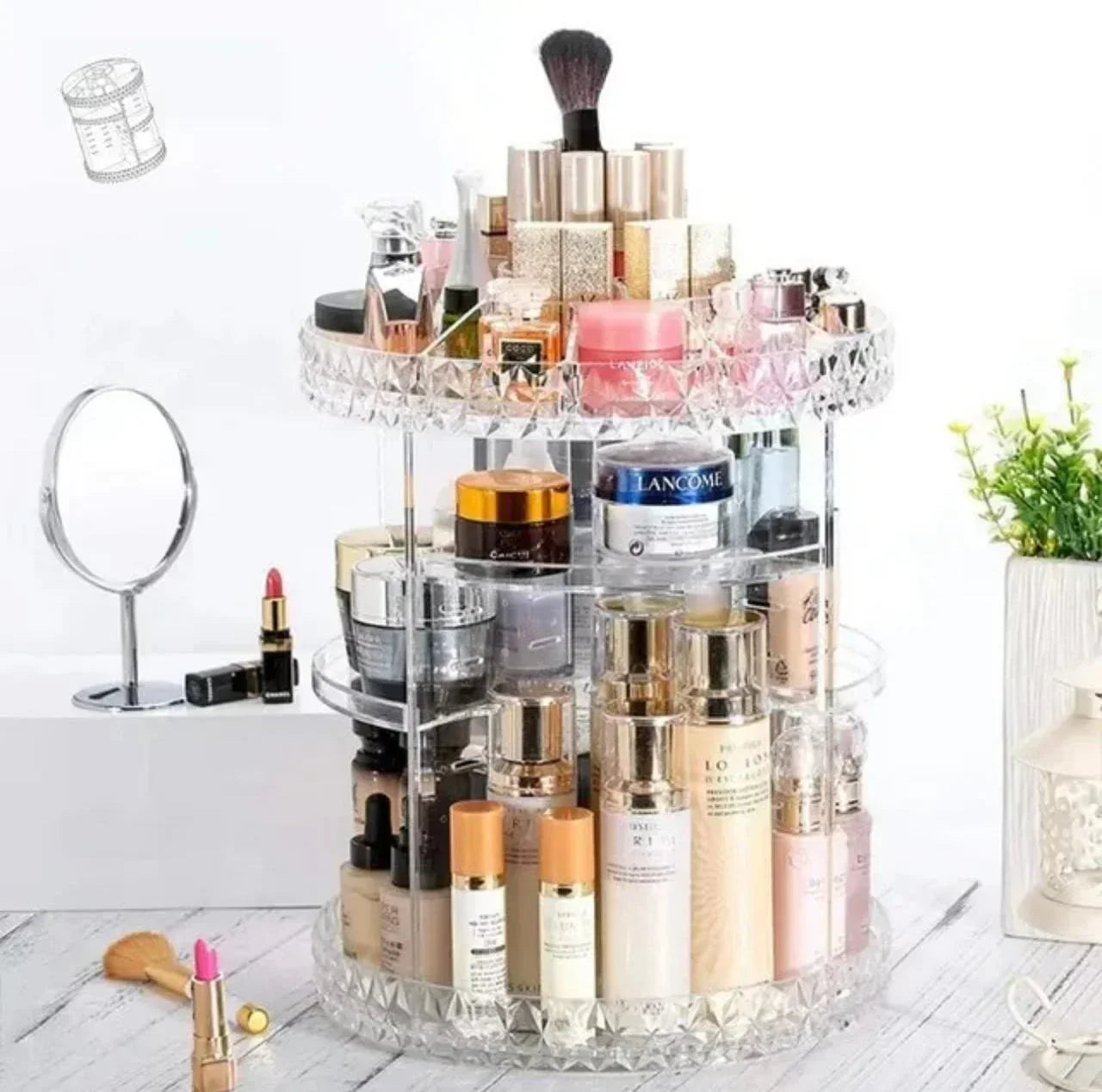 360 Make Up Organaiser